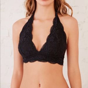 Urban Outfitters Black Halter Bralette